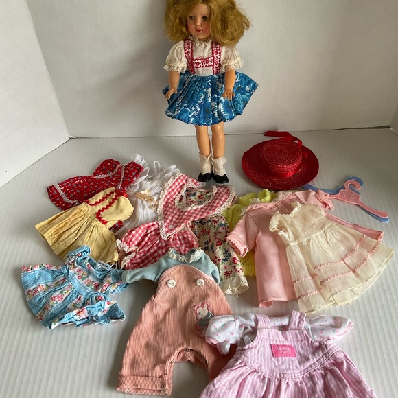 Vintage 12” Shirley Temple Doll 1957 Ideal and vintage doll clothes - Picture 2 of 7